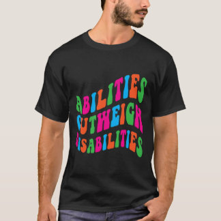 Camiseta Aptidões Superam Deficiência Escola Psicologia