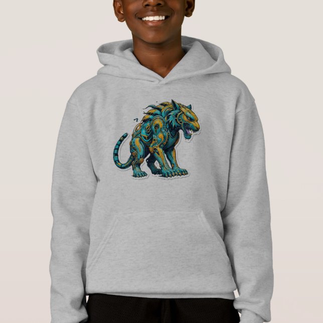 Camiseta Aqua Blaze Tiger (Frente)