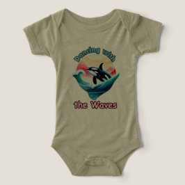 Camiseta Aqua Burst: Baleia Assassina Feliz