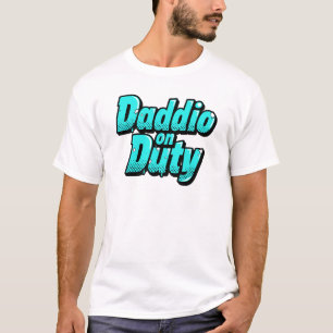 Camiseta Aqua Pop Art - Daddio on Duty