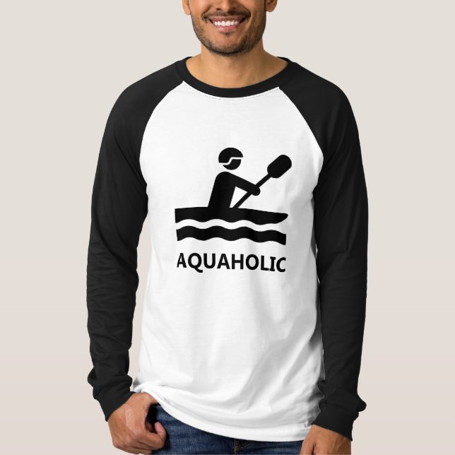Camiseta Aquaholic (Frente)
