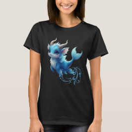 Camiseta Aqualumi – Guardiã dos Sonhos de Coral. 