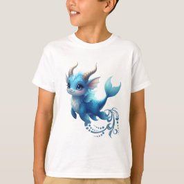 Camiseta Aqualumi – Guardião dos Sonhos de Coral. 