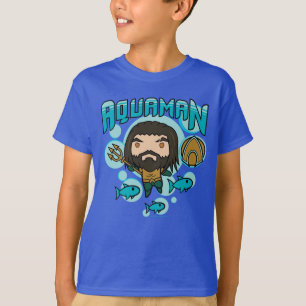 Camiseta Aquaman Chibi Aquaman Undersea Graphic