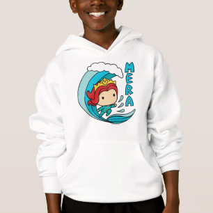 Camiseta Aquaman Chibi Mera Riding Wave Graphic