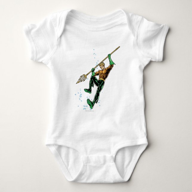 Camiseta Aquaman com Spear (Frente)