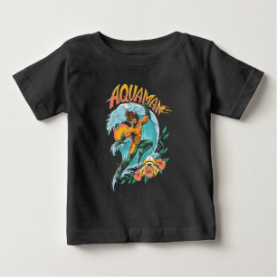 Camiseta Aquaman e Trident Ascensão Graphic