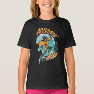 Camiseta Aquaman e Trident Ascensão Graphic