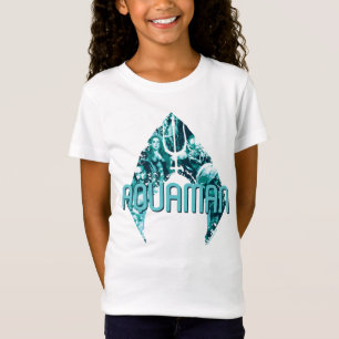Camiseta Aquaman   Orin, Mera, Orm & Black Manta, Símbolo