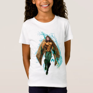 Camiseta Aquaman Prince Orin Com Logotipo Aquaman