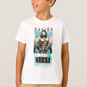 Camiseta Aquaman "Salvador Dos Mares" — Gráfico Modern