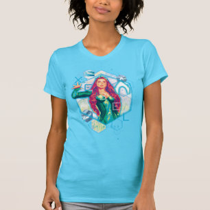 Camiseta Aquaman Xebel Princess Mera Hexagonal
