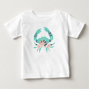 Camiseta Aquamarine Crab Ocean Lover