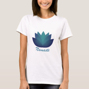Camiseta Aquamarine Lotus Namaste