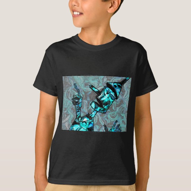 Camiseta Aquamarine Tin Man (Frente)