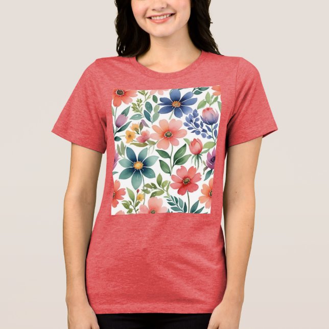Camiseta aquarela (Frente)