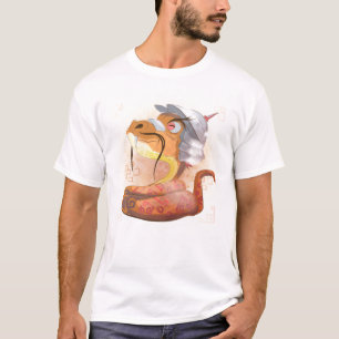 Camiseta Aquarela Ano do Serpente, Samurai