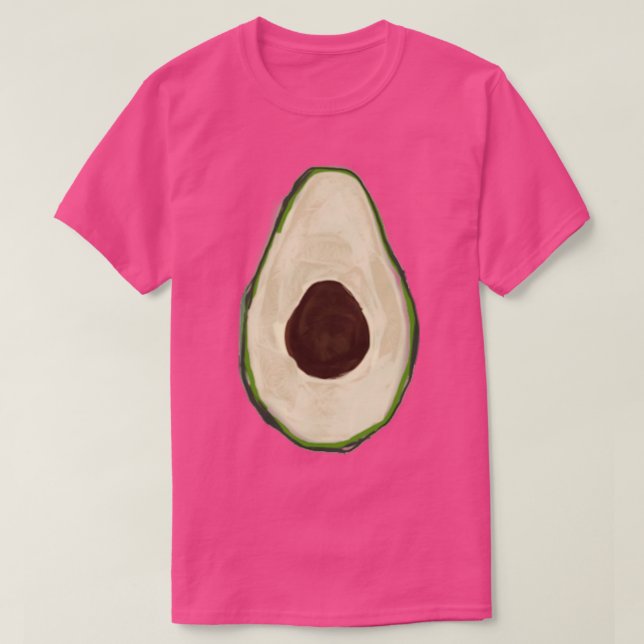 Camiseta Aquarela Avocado 2 (Frente do Design)