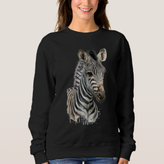 Camiseta Aquarela de Zebra