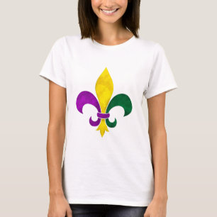 Camiseta aquarela fleur de lis