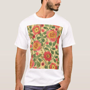Camiseta Aquarela Floral Retroativa: Elegância do Eterno