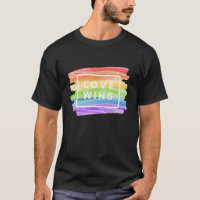 Aquarela Orgulho LGBT Amor Ganha Pintura Arco-Íris