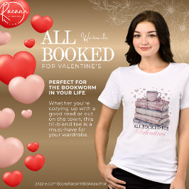 Camiseta Aquarela Toda Reservada para o Dia dos Namorados