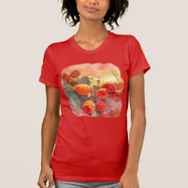 Camiseta Aquarelas Canas Frutas De Cactus De Pera-De-Água