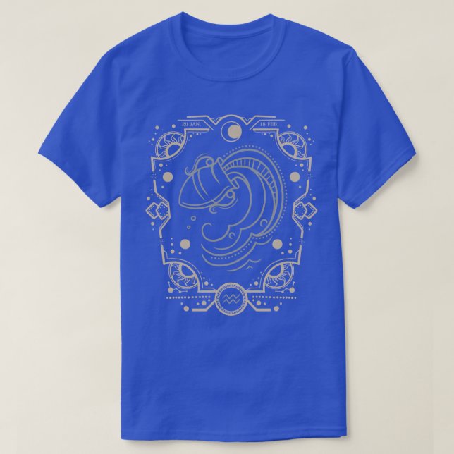 Camiseta Aquário (Frente do Design)