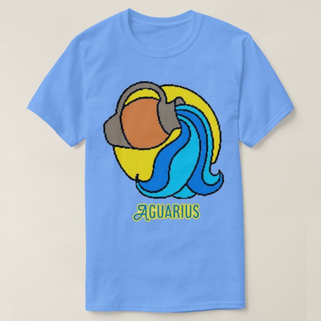 Camiseta Aquário 15 (Frente do Design)