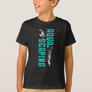 Camiseta Aquário Aquário Aquascapim Peixe Detentor Engraçad