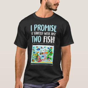 Camiseta Aquário Aquário Peixes de Água Doce