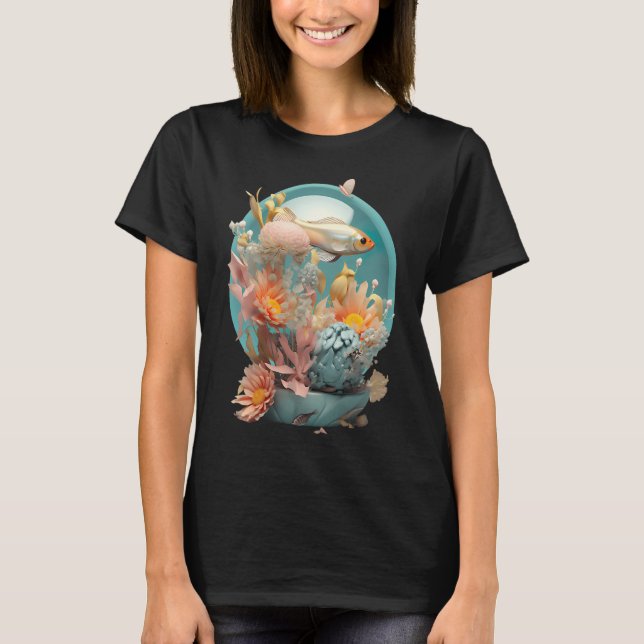 Camiseta Aquário Azul (Frente)