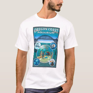 Camiseta Aquário da costa de Oregon
