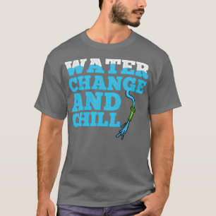 Camiseta Aquário de água e água quente