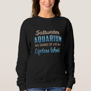 Camiseta Aquário de água salgada Aquarista Aquático Mundial