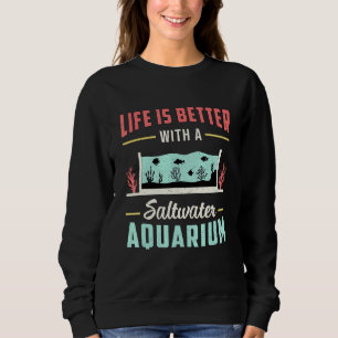 Camiseta Aquário De Água Salgada É Mais Vestido Do Que O Pe