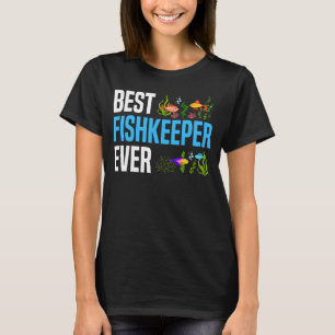 Camiseta Aquário de Água Salgada Melhor Aquarista de Todos