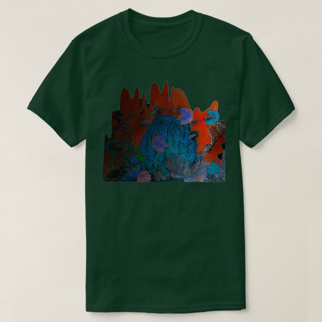 Camiseta Aquário de peixe 6 (Frente do Design)