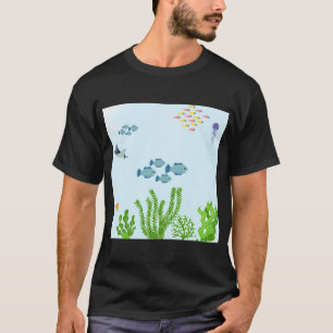 Camiseta Aquário de peixes