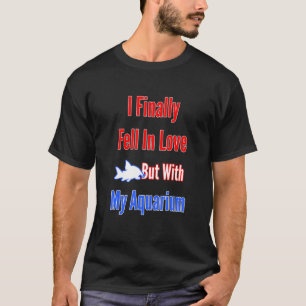 Camiseta Aquário de Peixes Corydoras Apaixonado Tanque de
