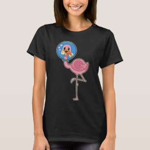 Camiseta Aquário de Peixes Flamingo
