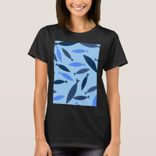 Camiseta Aquário de Peixes Pequenos