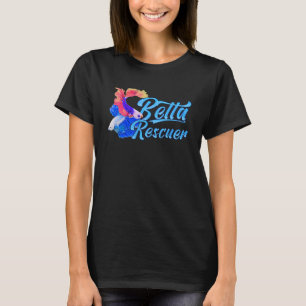 Camiseta Aquário de Salvamento de Peixes Betta