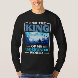 Camiseta Aquário do Proprietário de Peixes de Pesca
