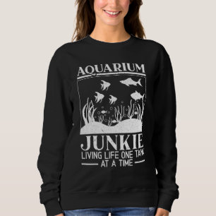 Camiseta Aquário Junkie Vivendo A Vida Um Tanque Por Vez