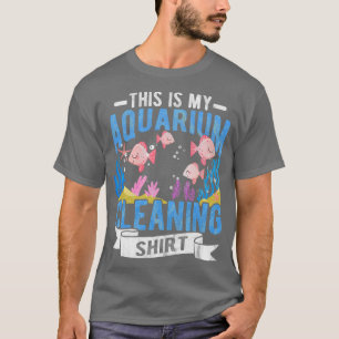 Camiseta Aquário Lavando Aquascapim Aquático Peixes de Reci