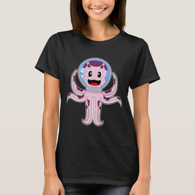 Camiseta Aquário Octopus (Frente)