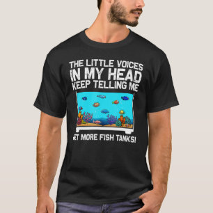Camiseta Aquário Para Homens Guardião De Reservas De Peixes