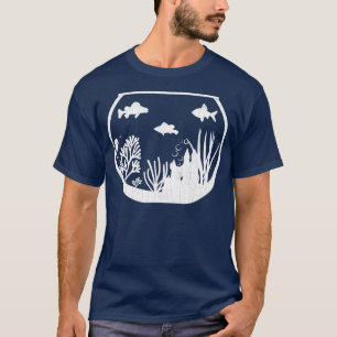 Camiseta Aquário Peixes Engraçados Aquário Aquário Aquarist